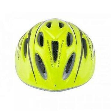 Oprema za bicikliste: KACIGA HAL FLUO L/XL | KACIGA FORCE HAL, fluo-crna, L/XL 19 rupa — 8