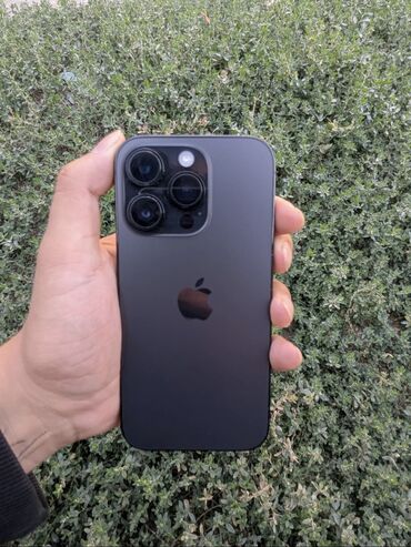 пйфон 14 про: IPhone 14 Pro, Колдонулган, 128 ГБ, Кара, Каптама, 84 %