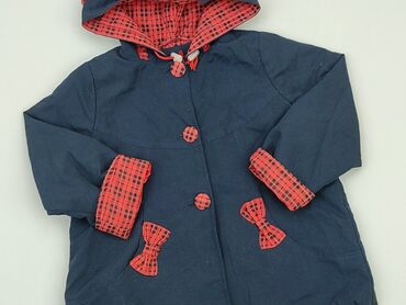 kurtka puffer z imitacji skóry: Kurtka przejściowa, 4-5 lat, 104-110 cm, stan - Bardzo dobry