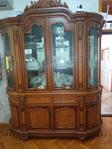 шкаф со столом: İşlənmiş, Açılan, 6 qapı Düz dolab, Qorka