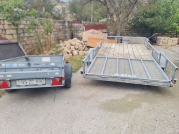 Qoşqular: Yük daşıma üçün qoşqu (treyler) Texpasportu var - Geniş ölçülü açıq — 4