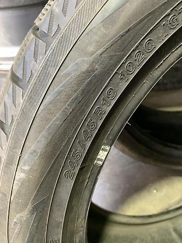 man 19 5: Продаю разноширокие зимние шины Yokohama перед 245/45/19 зад — 3