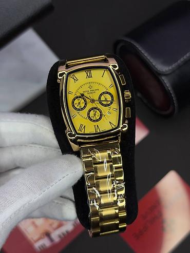 ucuz saat: Yeni, Qol saatı, Patek Phillipe, rəng - Qızılı — 4