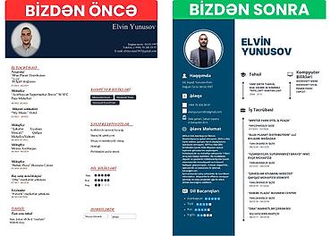 Digər xidmətlər: İş tapma şansını artıran peşəkar CV hazırlanması (ATS uyğun) CV — 1