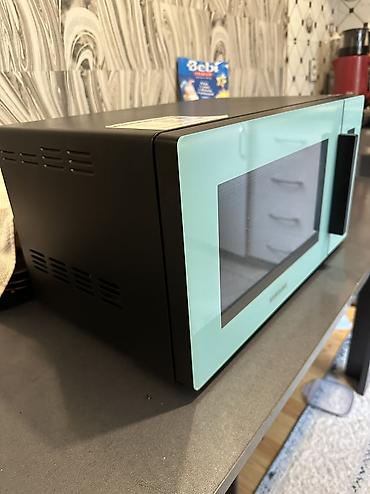 Mikrodalğalı sobalar: Mikrodalğalı soba Samsung, Ayrıca dayanan, Qril ilə, rəng - Mavi, Yeni — 3