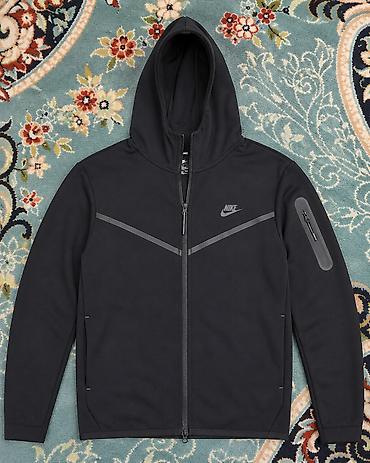 Мужская толстовка, L, Nike, Б/у, цвет - Черный, Платная доставка