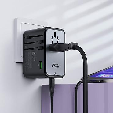 power case: ⚡ ЗАРЯДНЫЙ АДАПТЕР Z1 2300 Вт + PD75 Вт GaN (3xUSB-C + 2xUSB-A) 🔌 — 7