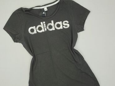 spodnie dresowe adidas niebieskie: T-shirt, Adidas, S (EU 36), condition - Good