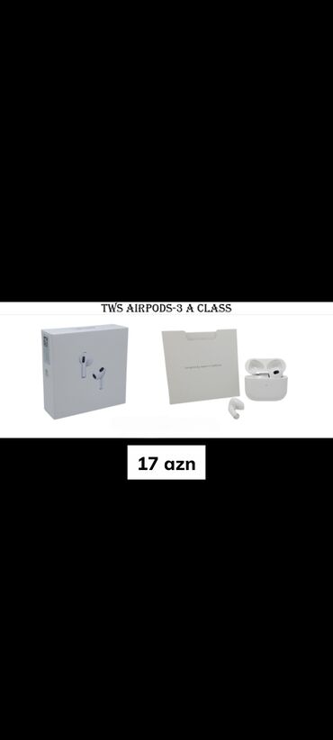 Qulaqcıqlar: Yeni Simsiz (Bluetooth) Qulaqcıqlar, Apple, rəng - Qara — 3