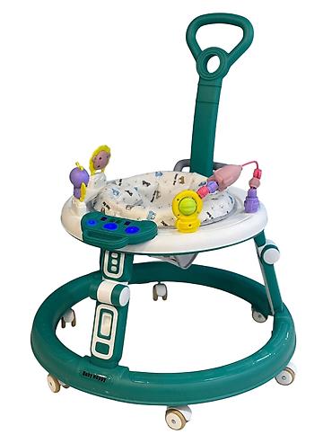 №: 17462 Məhsulun adı: Yerimə arabası Hello Kids, firuzəyi, 6-12 ay
