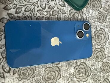 телефон fly evo tech: IPhone 13 mini, 256 ГБ, Голубой, Отпечаток пальца, Face ID
