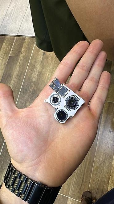 iphonu: İphone 15 pro-nun 3-lü arxa kamera modulu Komplekt: - Üçlü arxa — 2