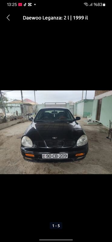 satılan zil 130: Daewoo Leganza: 2 l | 1999 il