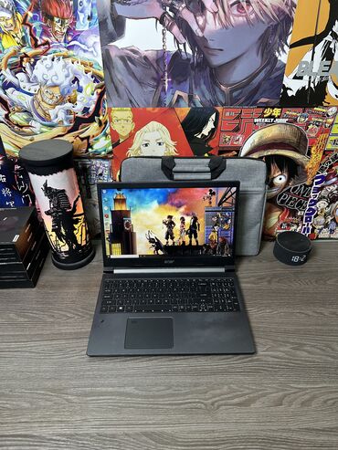 продажа игровых ноутбуков: Ноутбук, Acer, 16 ГБ ОЗУ, Intel Core i7, 15.6 ", Б/у, Для несложных задач, память SSD