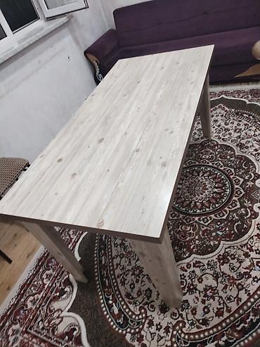 Masalar: Mətbəx masası, İşlənmiş, Açılmayan, Laminat, Dördbucaq masa — 2