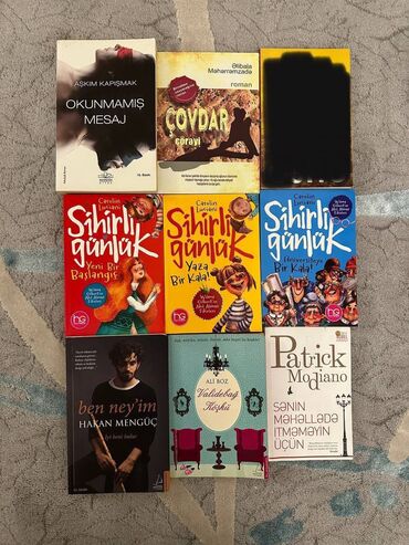 Bədii ədəbiyyat: ‼️Çox münasib qiymətə satılır, yeni və orginal kitablar‼️ Satış — 12