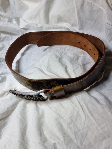 Ремни и пояса: Ремень, Материал: Натуральная кожа, Мужские, Новый — 13
