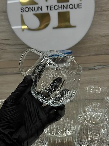 стеклянный кувшин: Набор для сервировки напитков DIAMONDS (ITEM NO: GPH-003/L7) - — 5
