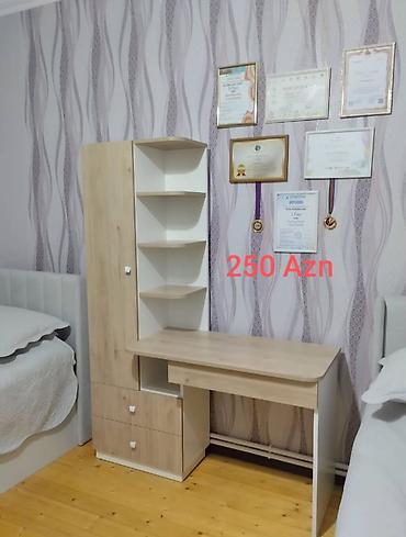 uşağ stolu: Uşaq/yeniyetmə üçün funksional yazı masası və şkaflı modul - Rəng — 5