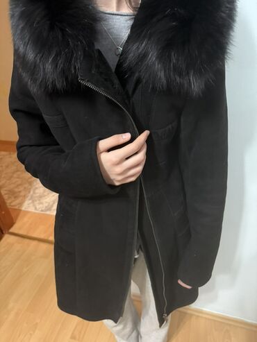 альпака кардиган бишкек цена: Дублёнка, Классикалык модель, Тизеден, Капюшону бар, M (EU 38)