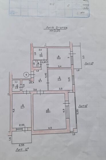 Продажа квартир: 3 комнаты, 77 м², Индивидуалка, 2 этаж, Косметический ремонт — 17