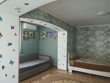 ош шаары квартира: 2 бөлмө, 59 кв. м, 104-серия, 3 кабат