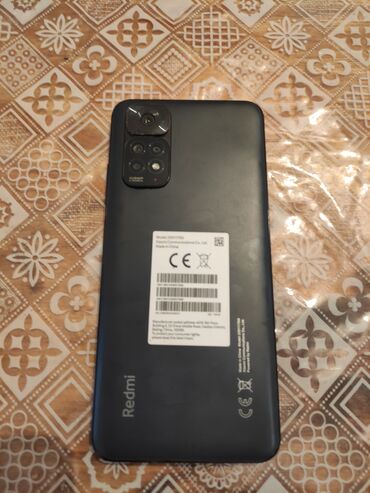 redmi телефон: Xiaomi, Redmi Note 11S, Б/у, 128 ГБ, цвет - Черный, 2 SIM