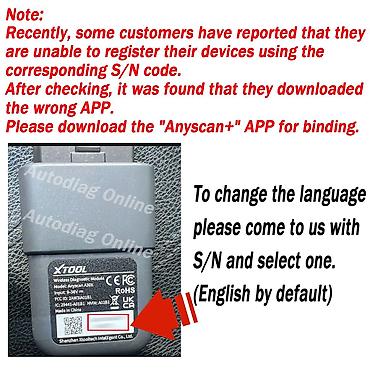 Alati za automobile: NOVO- XTOOL Anyscan A30X Bluetooth OBD2 26+ reseta Anyscan A30X auto — 11
