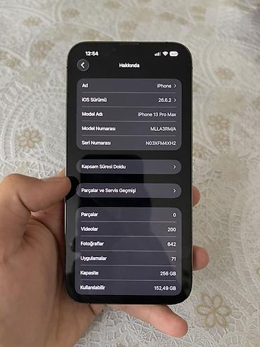 apple airpods max: IPhone 13 Pro Max, 256 GB, Graphite, Face ID — 8