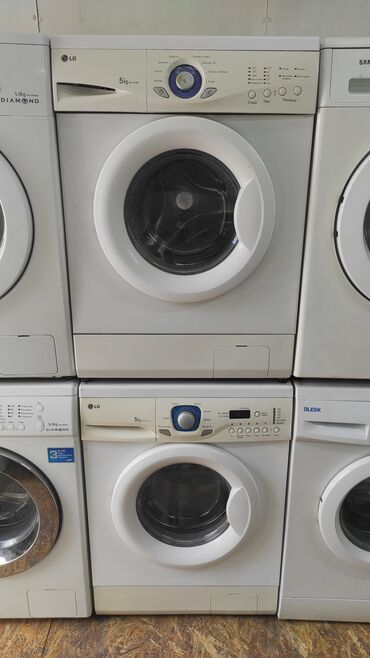 Стиральные машины: Стиральная машина LG, Б/у, Автомат, До 5 кг, Компактная — 4
