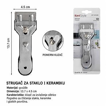 KMT Gvozdena strugač 5404983 Gvozdeni strugač za staklo i keramiku sa