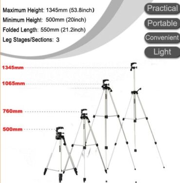 Ostala foto i video oprema: Tripod / Stativ 135 cm Torba i Držač za mobilni telefon Ako ste — 8