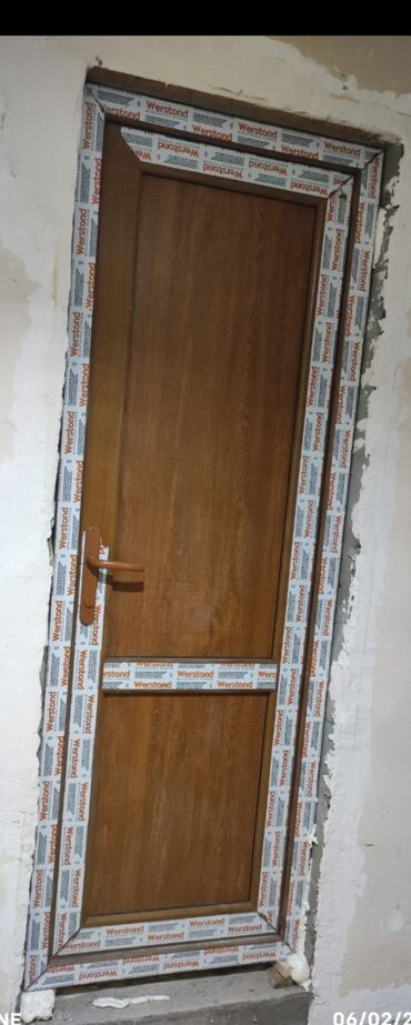 Plastik qapılar: Yeni Plastik qapı 80x200 sm Zamok və çərçivə ilə, Zəmanətsiz, Ödənişli quraşdırma, Ödənişli çatdırılma — 2