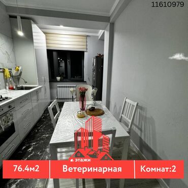 Продажа квартир: 2 комнаты, 76 м², Индивидуалка, 4 этаж, Дизайнерский ремонт