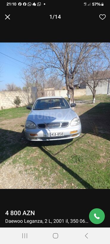 Daewoo: Daewoo Leganza: 2 l | 2001 il Sedan — 1