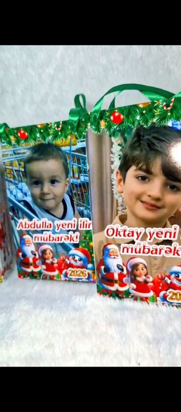 Hədiyyələr: Şəxsi dizaynlı Yeni il hədiyyələri - Ad yazılı Yeni il papaqları — 4