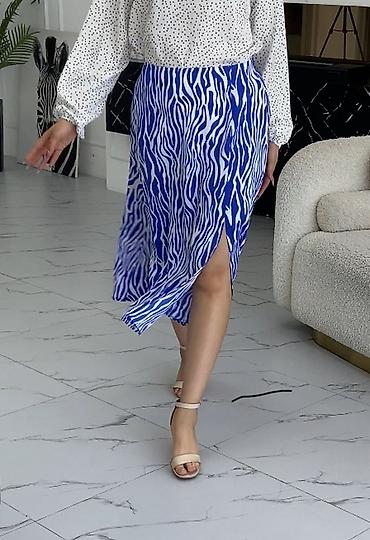 Юбки: Юбка миди с разрезом сбоку От 300 сом, оптом 250 сом в наличии 350 шт — 2