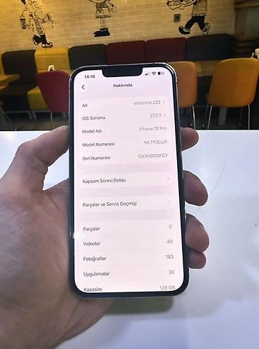 продам холодильник бу: IPhone 13 Pro, 128 ГБ, Золотой, Face ID — 10