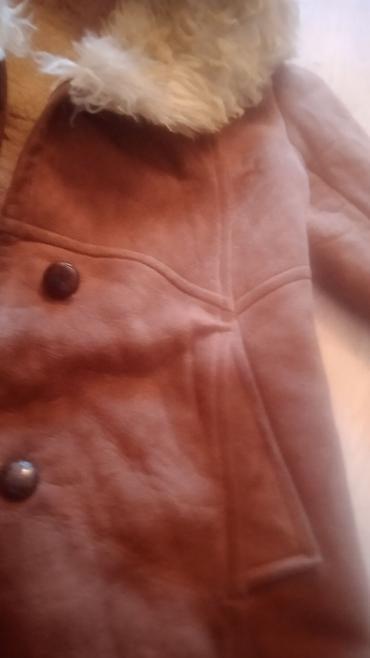 Дубленки: Дубленка, Классическая модель, По колено, M — 11