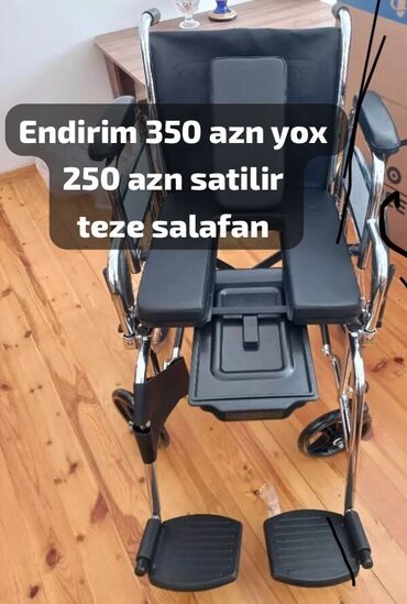 İnqalyatorlar, nebulizerlər: YENİ SALAFANDA Kaşoklu sanitar Əlil arabasi koja parca teze qəti