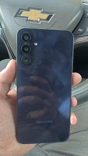 Уюлдук телефондор жана аксессуарлар: Samsung Galaxy A15, Колдонулган, 128 ГБ, түсү - Көк, 2 SIM — 2
