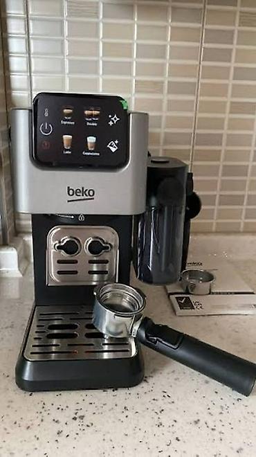 sud seperatoru: Beko CaffeExperto espresso/kofe maşını - 4 içki rejimi: Espresso — 1