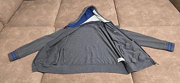 толстовк: Мужская толстовка, 2XL, Gant, Б/у, цвет - Серый, Самовывоз — 2