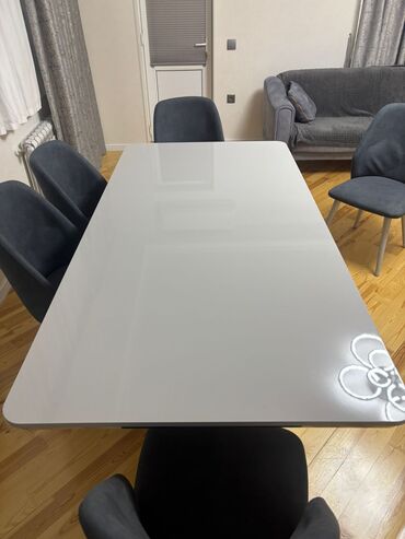 Masa və oturacaq dəstləri: Qonaq otağı üçün, İşlənmiş, Qatlanan, Dördbucaq masa, 4 stul -da lalafo.az — 4 Masa və oturacaq dəstləri: Qonaq otağı üçün, İşlənmiş, Qatlanan, Dördbucaq masa, 4 stul — 4