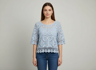 bluzy z diamencikami: Bluzka damska, rozmiar L