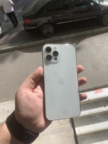Qazanlar: IPhone 12 Pro Max, 256 GB, Ağ, Face ID