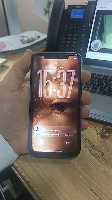 barter iphone 11: IPhone 11, 128 GB, Ağ, Face ID — 2