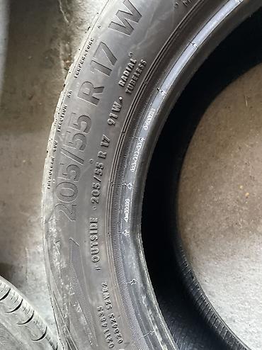 17 5: Шины 205 / 55 / R 17, Лето, Б/у, 1 шт, Легковые, Италия, Continental — 4
