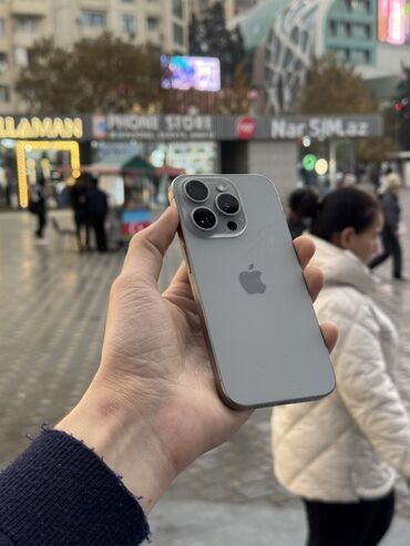 Apple iPhone: IPhone 15 Pro, 256 GB, Natural Titanium, Simsiz şarj -da lalafo.az — 8 Apple iPhone: IPhone 15 Pro, 256 GB, Natural Titanium, Simsiz şarj — 8