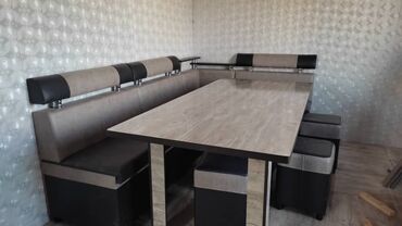 Кухонные столы и стулья: Кухонный стол и стул, Новый, Бесплатная доставка, цвет - Коричневый — 29